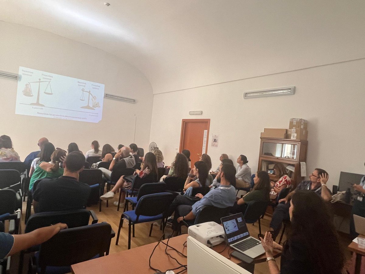 Lisa Toffoli (@toffolilisa) on Twitter photo AIP: <a href="/GiuliStefa/">Giulia Stefanelli</a> presented the developmental trajectories of learning-based cognitive control, topic further discussed also from a clinical & ecological perspective in <a href="/ToffoliLisa/">Lisa Toffoli</a> invited keynote lecture 💫
#NeuroDev AIP: <a href="/GiuliStefa/">Giulia Stefanelli</a> presented the developmental trajectories of learning-based cognitive control, topic further discussed also from a clinical & ecological perspective in <a href="/ToffoliLisa/">Lisa Toffoli</a> invited keynote lecture 💫
#NeuroDev