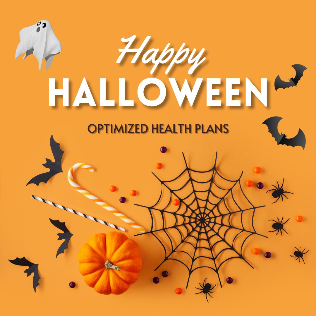 Optimized_HP's tweet photo. Happy Halloween! 🎃👻

Whether you're going trick-or-treating, attending a spooky party, or just staying in to watch movies, we hope you have a frightfully fun time! 

And most importantly, stay safe and enjoy a few treats! 🍭🍬 #OptimizeYourHealth #happyhalloween https://t.co/qCo5HEqCpb