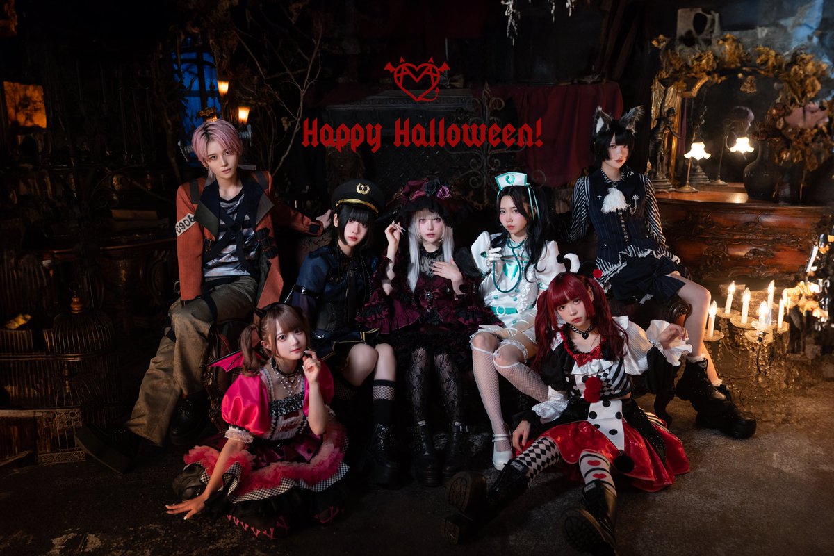 ?集合ハロウィンビジュアル公開? AVAM ??*⸜????? 
