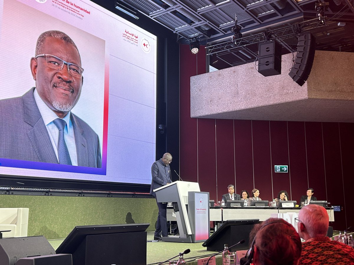 Mtharwat1981's tweet photo. Today #RCRC24 at  34th IC

We’re looking at community health, frontline preparedness, and lessons from past experiences to shape a resilient future.
@ifrc @WHO https://t.co/I68pPHoAvz