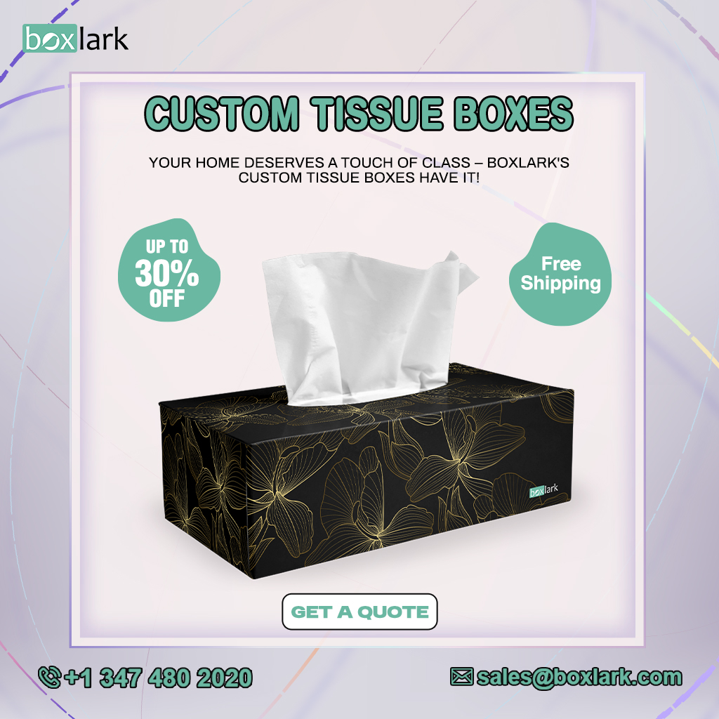 BoxLarkPckging's tweet image. Make Every Detail Stand Out with Custom Tissue Boxes! ✨

Elevate your brand’s look with BoxLark’s premium tissue boxes—stylish, memorable, and perfect for any setting. Order yours today!

boxlark.com/custom-tissue-…

#BoxLark #CustomTissueBoxes #PackagingSolutions #Branding