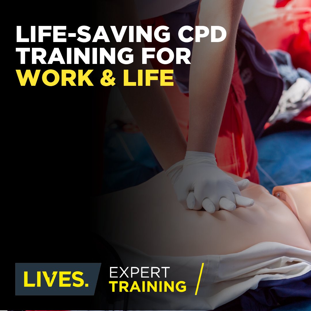 Keep your skills up to date with LIVES' CPD courses! 🚑

Whether it’s at work or in everyday life, you can make a difference. Explore the range of training and help improve survival rates across Lincolnshire - training.lives.org.uk/cpd/

#CPDTraining #WorkplaceSafety #SupportLocal