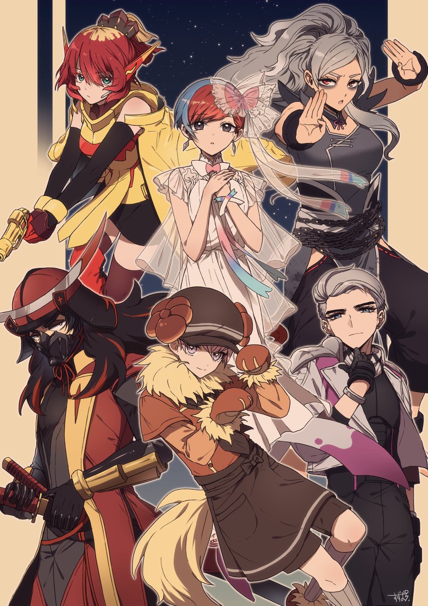 相棒ポケ仮装のスター団🌟