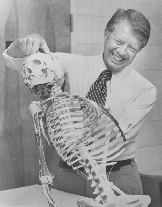 #HappyHalloween! We are finally at the #1 spot for our Halloween Countdown!  Is there a better picture for Halloween than this?  We don't think so! Image: Carter Family #LoveTheSmile #CarterLibrary #PresidentialLibrary