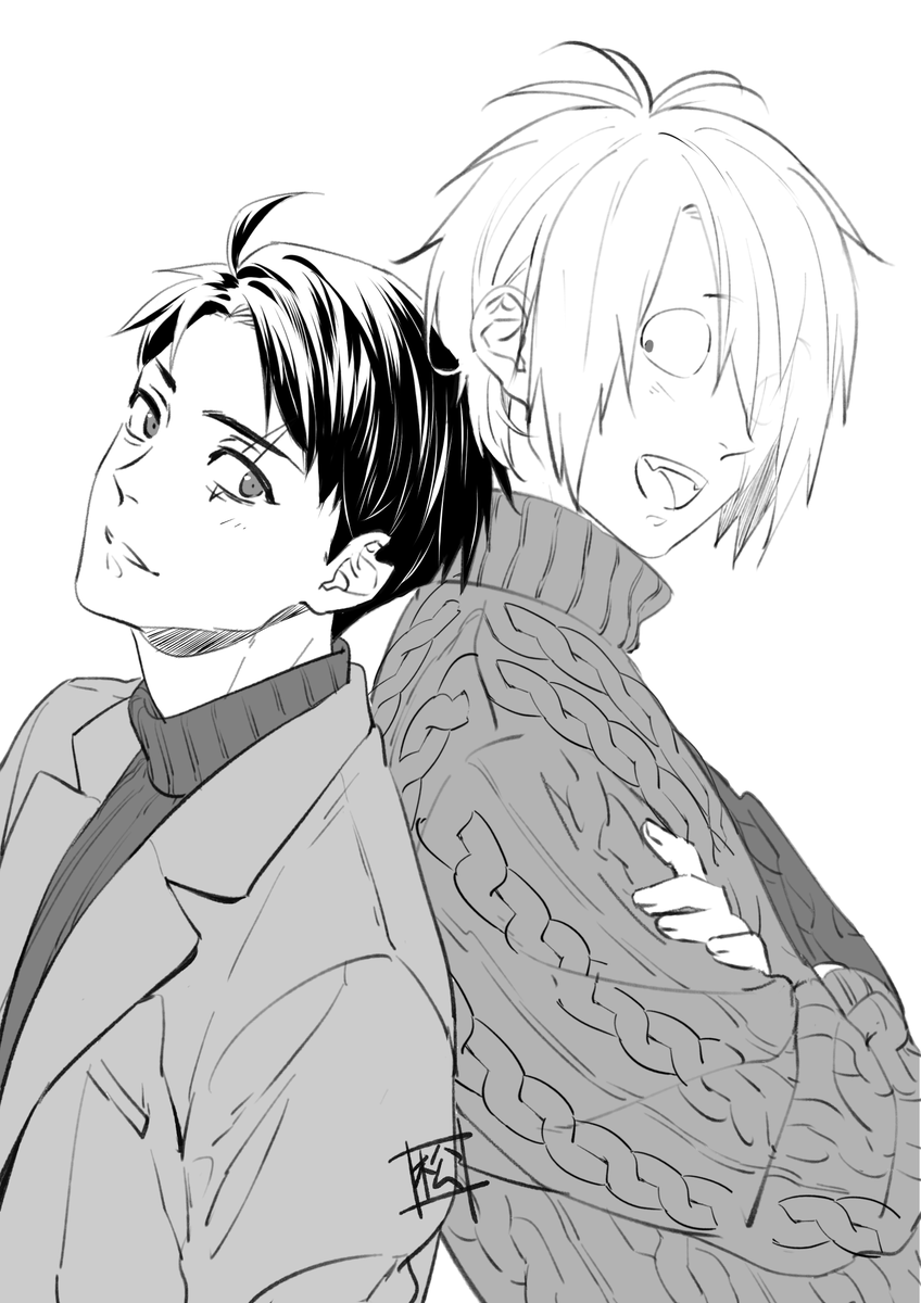 #今月描いた絵を晒そう 
今月はとにかく仕事にイベントの準備に忙しくて最初の2枚以外はカラー絵描いてないな 