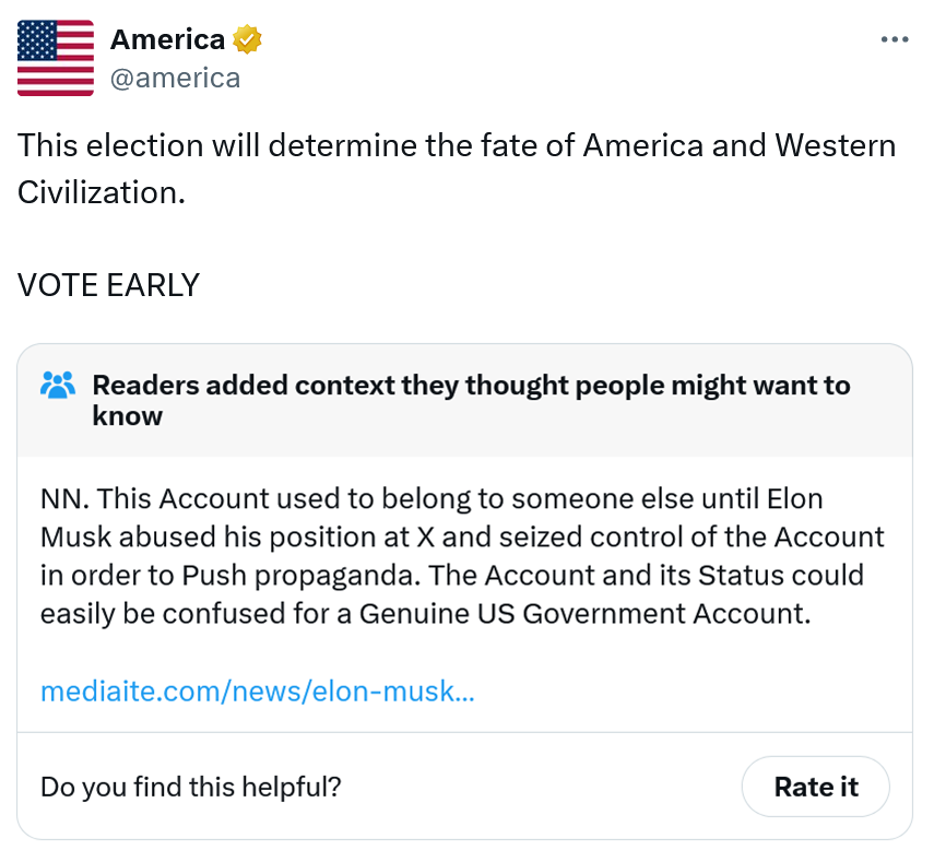 Dispropoganda's tweet photo. This is the best Community note in history. https://t.co/hk4dBScQoI