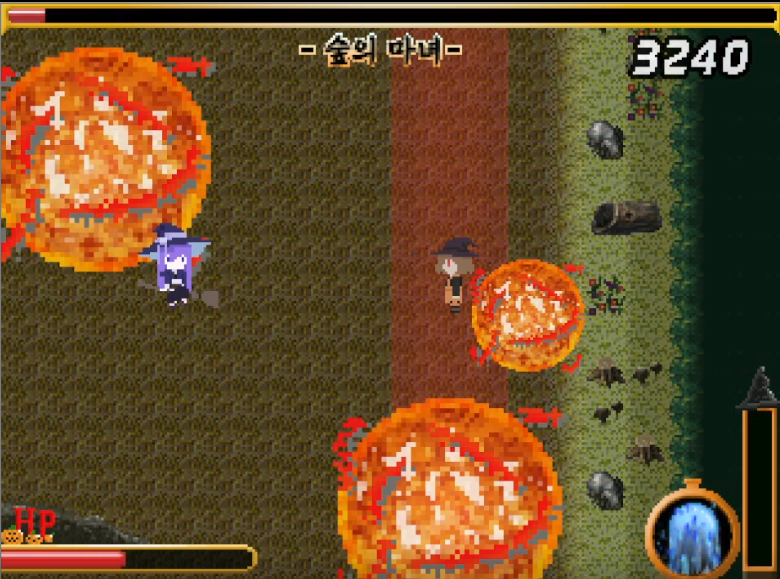 - { 트릭! 1.0 배포!! } -
할로윈을 맞이하여 오랜만에 게임을 만들어봤어요!
3분짜리 1 스테이지 분량!  초단편 슈팅 게임이에요!!