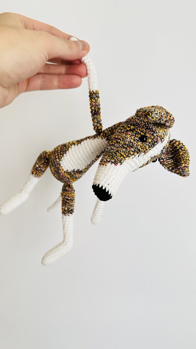 delorukami's tweet photo. Greyhound toy, crochet dog, gift idea for dog owner https://t.co/IKHHRZ70jd https://t.co/qH58kw3PIR