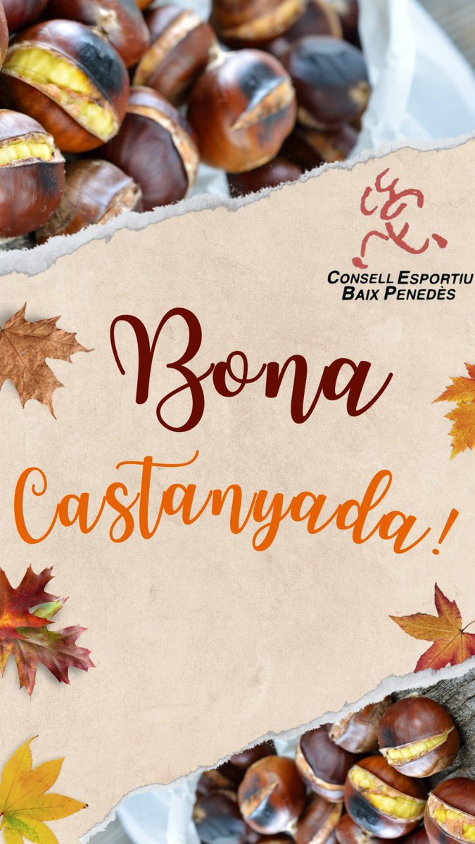 Molt bona Castanyada‼️🍂🌰✨