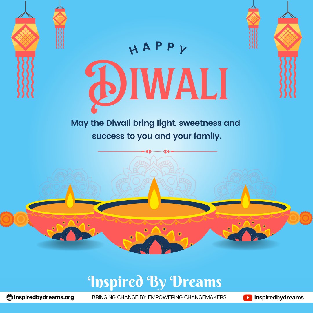 May the Diwali bring light, sweetness and success to you and your family.

#happydiwali