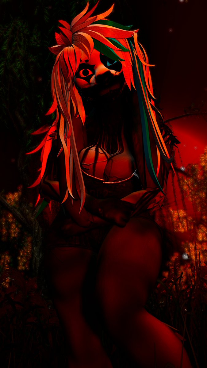 Happy halloween! Now give me my treat or i'll help myself to you~

#vrchat #furry #Halloween