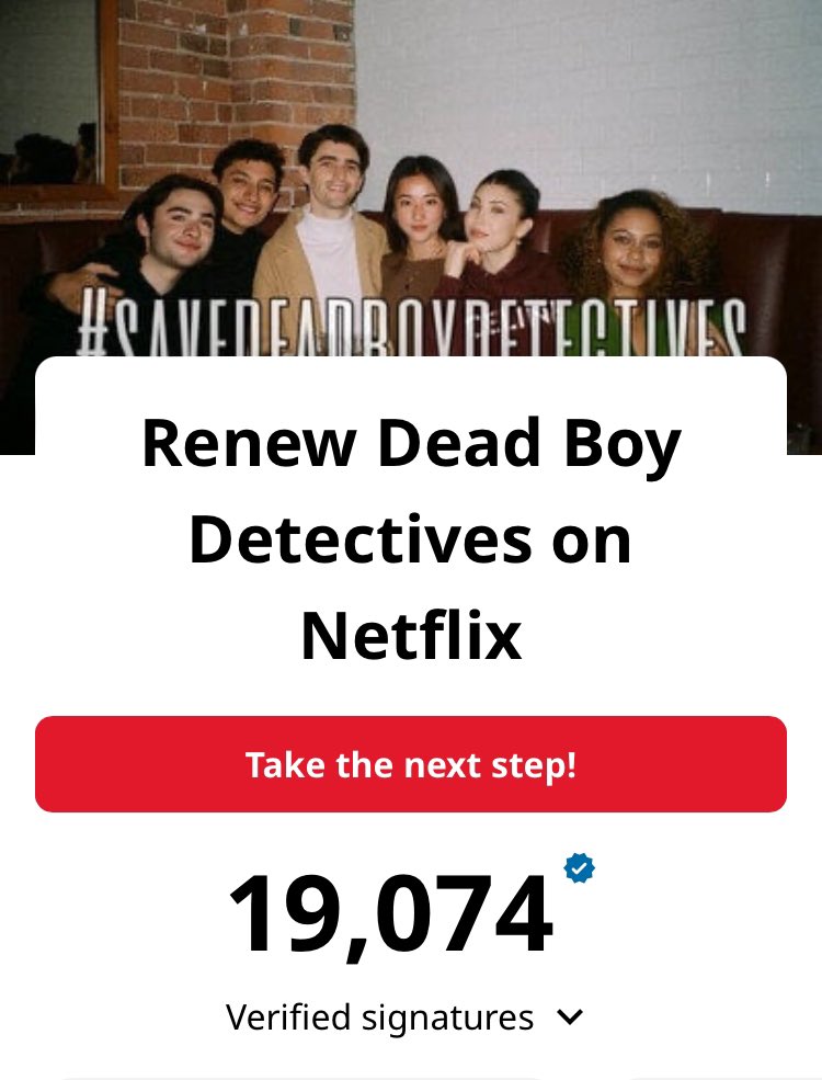 Katring07 | #SaveDeadBoyDetectives tweet media
