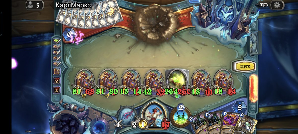 schez_pablo's tweet photo. "Voy a echarme una partida para relajarme..." #Hearthstone https://t.co/4E3RvHBwzS