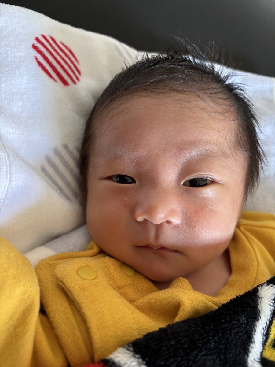 masako_0831's tweet photo. 1年ぶり🤔の投稿になります💦
近況報告👶9月に孫ちゃん
産まれました☺️ https://t.co/Qu2OPvfmcG