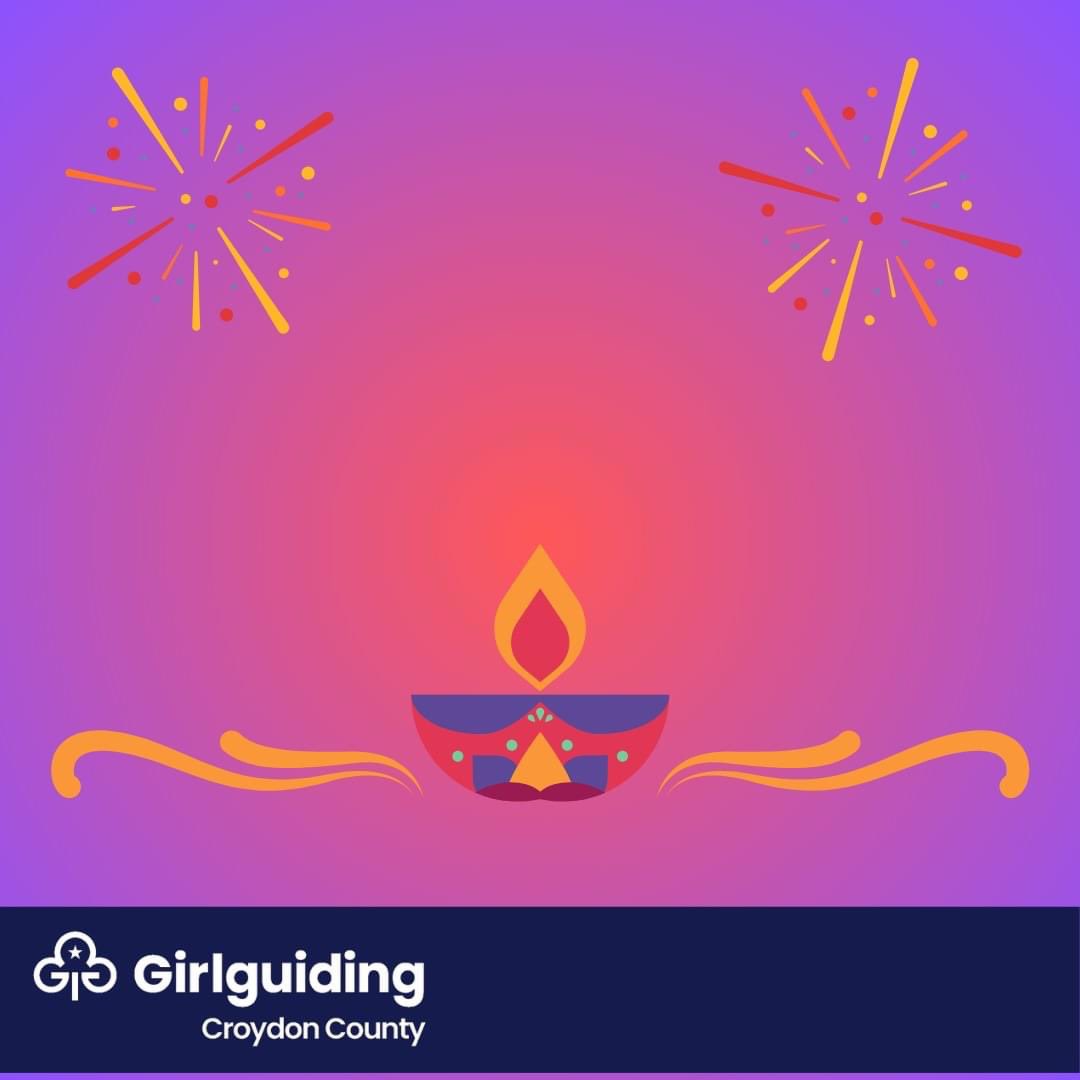 Happy Diwali from Girlguiding Croydon!

We hope that all our members celebrating Diwali have a wonderful time celebrating the festival of lights with your loved ones.

We wish you all a happy, healthy, and prosperous Diwali!
#Diwali #Festivaloflights