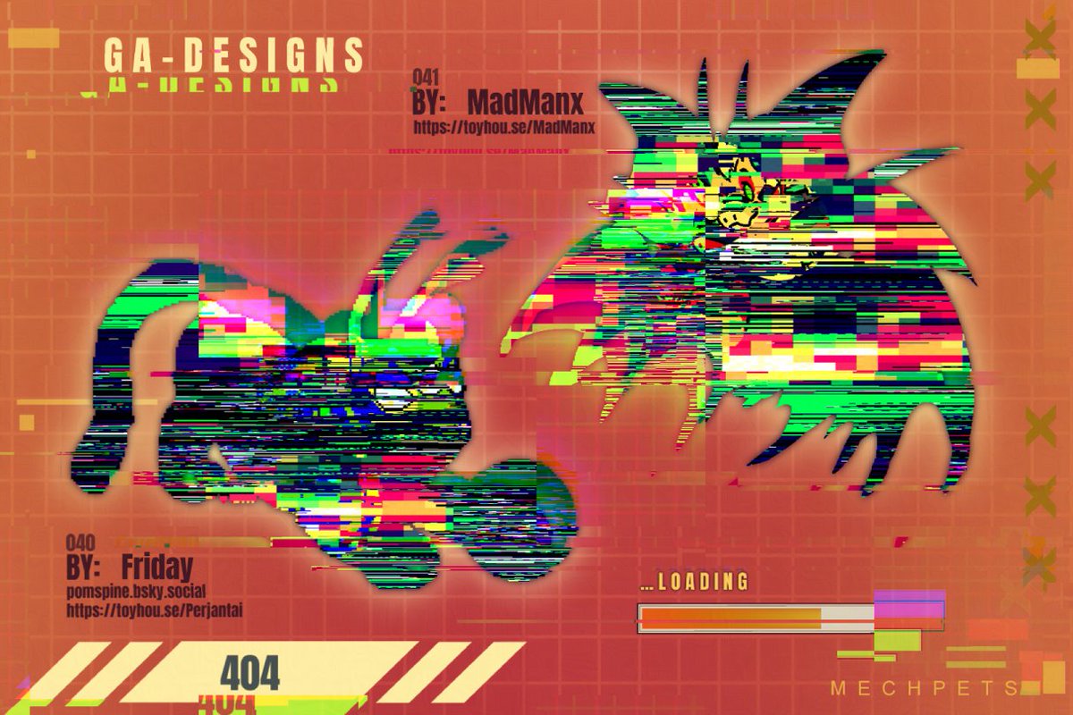 tarinatart's tweet photo. New content detected!
Awesome guest artist patch by MadManx and Friday incoming! 
Get hyped!
#adoptabledesign #closedspecies #mechpets https://t.co/UntRNbZe3y