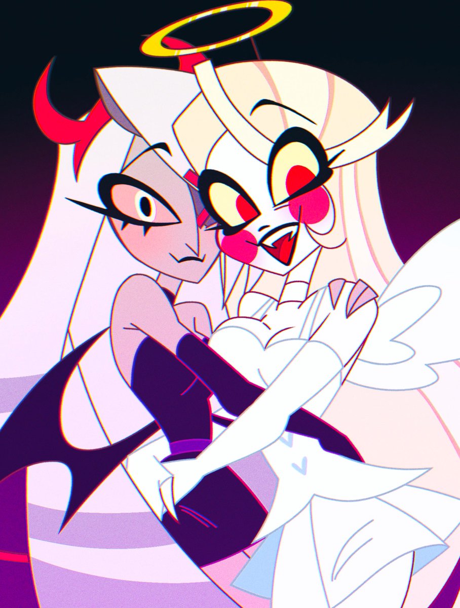 🎃👻
#HazbinHotel #HazbinHotelFanart  #chaggie