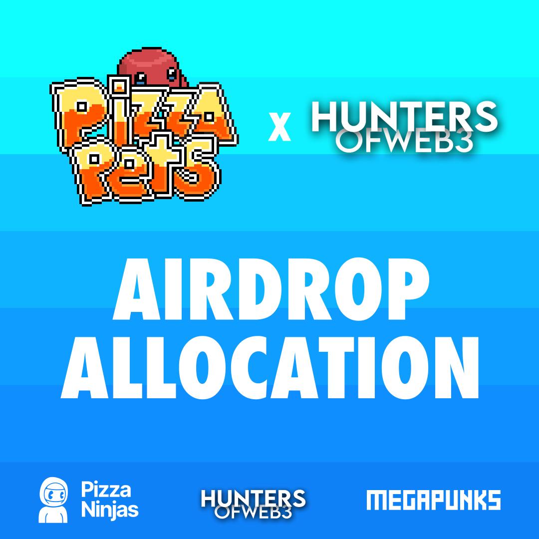 LANGERIUS (@langeriuseth) on Twitter photo Happy to announce our collaboration with <a href="/Pizza_Ninjas/">Pizza Ninjas</a> & <a href="/MegaPunks_BTC/">MegaPunks</a> on their upcoming <a href="/Pizza_Pets/">Pizza Pets Game</a> airdrop
Allocation for HuntersofWeb3 secured. Don't miss 🥷🏻 Happy to announce our collaboration with <a href="/Pizza_Ninjas/">Pizza Ninjas</a> & <a href="/MegaPunks_BTC/">MegaPunks</a> on their upcoming <a href="/Pizza_Pets/">Pizza Pets Game</a> airdrop
Allocation for HuntersofWeb3 secured. Don't miss 🥷🏻