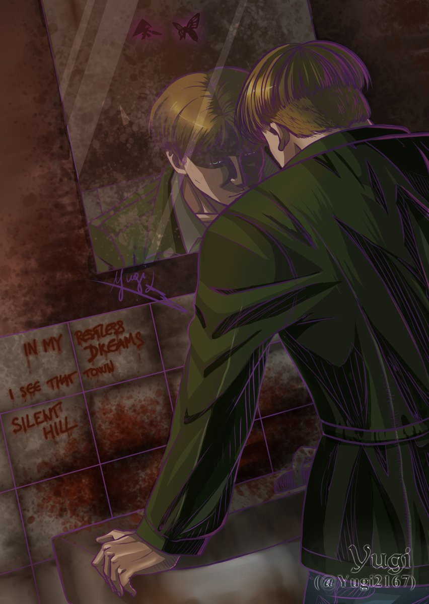 Yugi2167's tweet photo. Happy Halloween!! 🎃🎃

#fanart #digitalart #horror #digitalartwork #digitalillustration #halloween #horrormacabre #jamessunderland #silenthill #silenthill2 #silenthillfanart #silenthill2fanart #サイレントヒル #horrorartwork #silenthill2james #サイレントヒル2 #happyhalloween2024 https://t.co/Pc8q6AcHep
