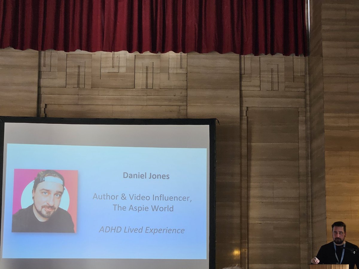 Listening to <a href="/TheAspieWorld/">Daniel M. Jones</a> at <a href="/NDTeamWales/">Niwrowahaniaeth Cymru/Neurodivergence Wales</a> launch event.

He's just reminded me that I have a dictaphone obtained via Acess to Work.
The joys of ADHD. I can forget things exist so easily....