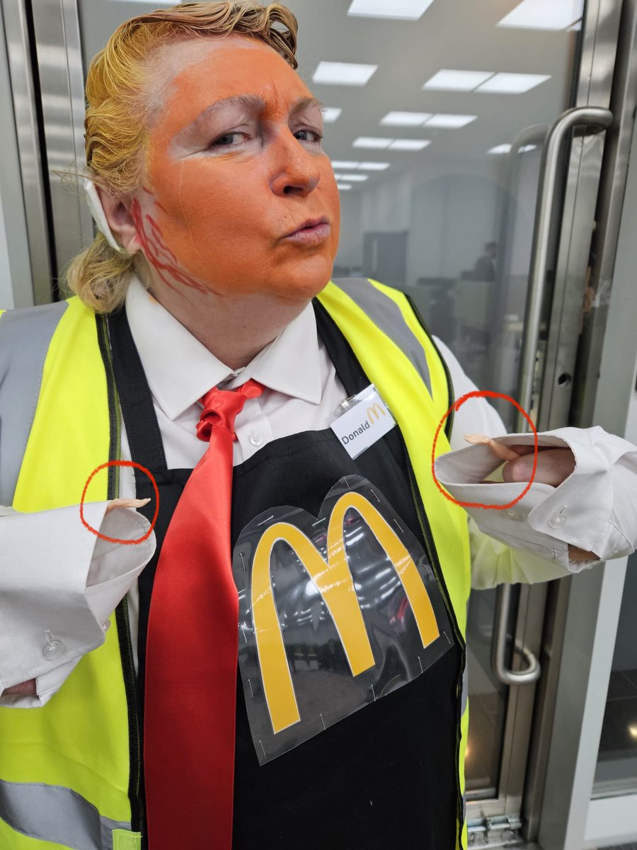 We are having a Halloween Costume Competition in work today. 1st prize is an extra day’s holiday so I’m really going for it. #halloween2024 #halloweencostume #DonaldTrump 
🥇🏆🥇🏆🥇🏆🥇🏆🥇🏆🥇🏆🥇
