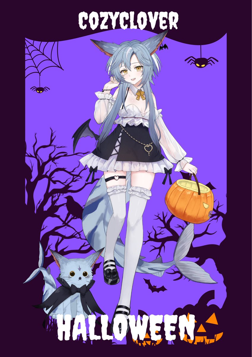 CozyClover_'s tweet image. Happy Halloween 🎃

เย่ะ~ 
ชอบภาพนี้มาก รู้สึกว่าตัวเองน่ารัก 
อยากให้ทุกคนอยู่ดับโคลไปอีกนานๆเลยนะคะ 

#Vtuber #VTuberTH #วีทูป #halloween2024