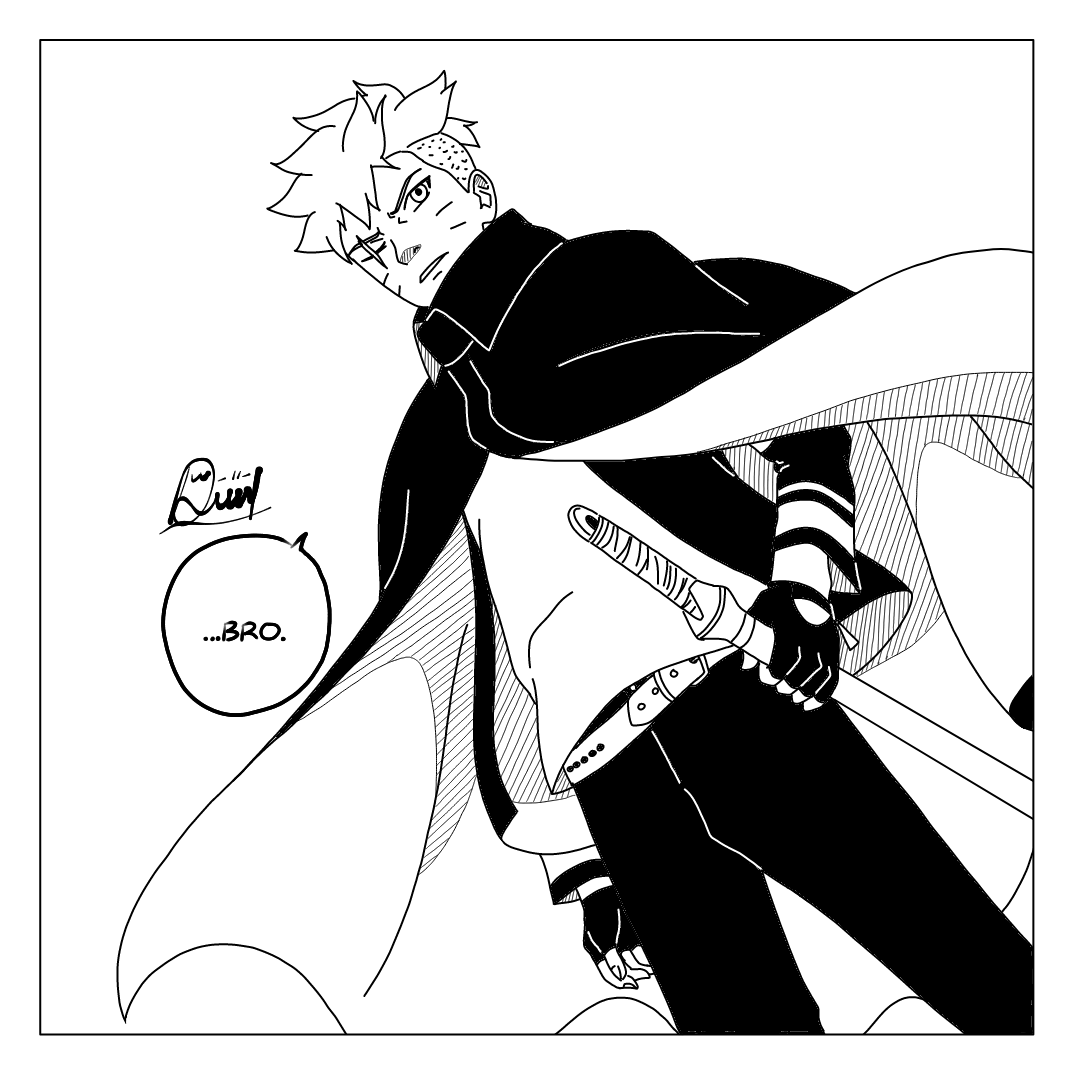 DenDimazz's tweet photo. Chapter 15 version me

#BORUTO 
#BorutoTwoBlueVortex 
#NARUTO https://t.co/cXmfaC9Mwn