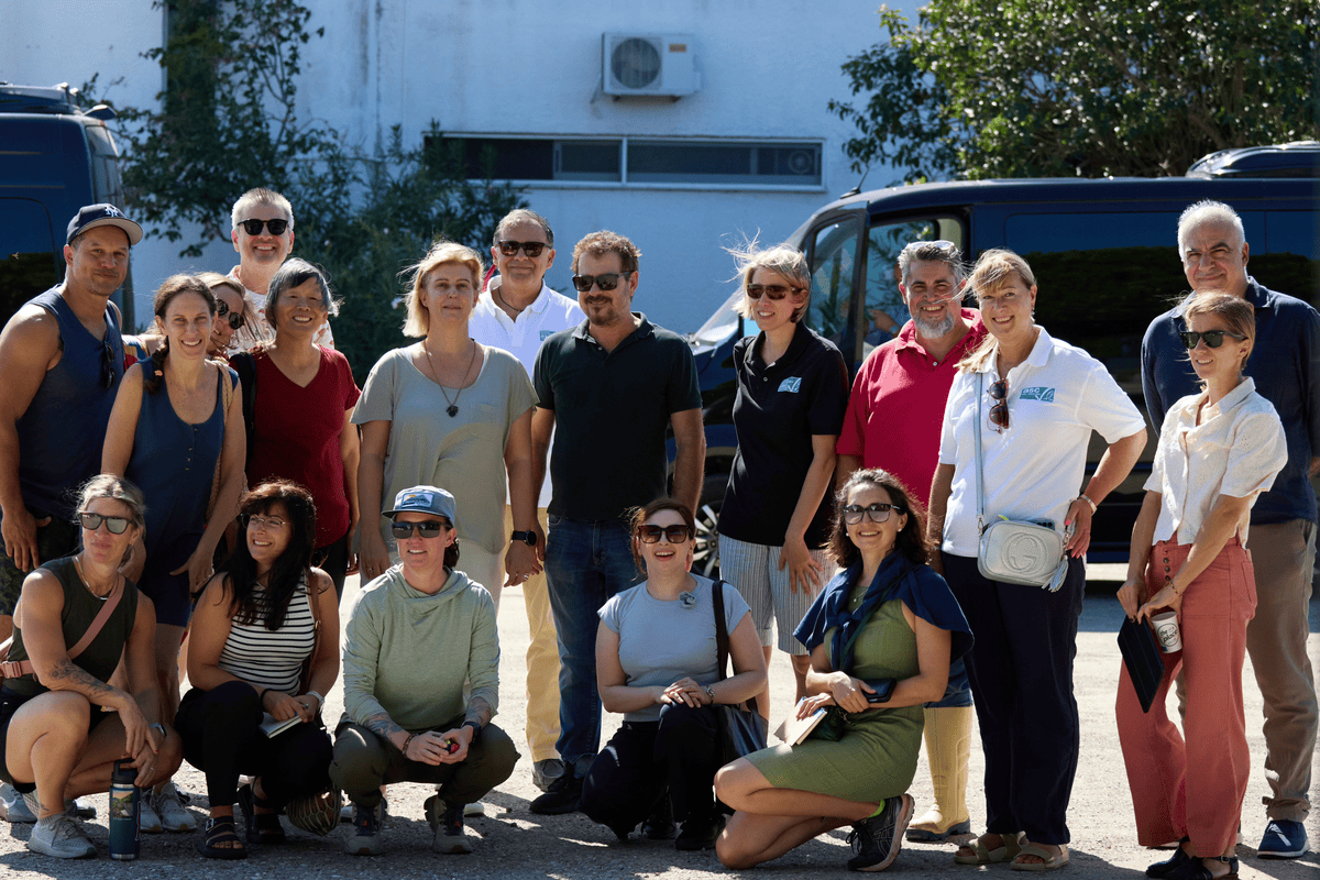 ASC_aqua's tweet photo. Last month our Greece Discovery Tour gave seafood buyers and reporters a unique opportunity to visit farms to see for themselves the story behind ASC certified farms. Learn more: https://t.co/THIPSHc53N https://t.co/PwwzLqCe7Y