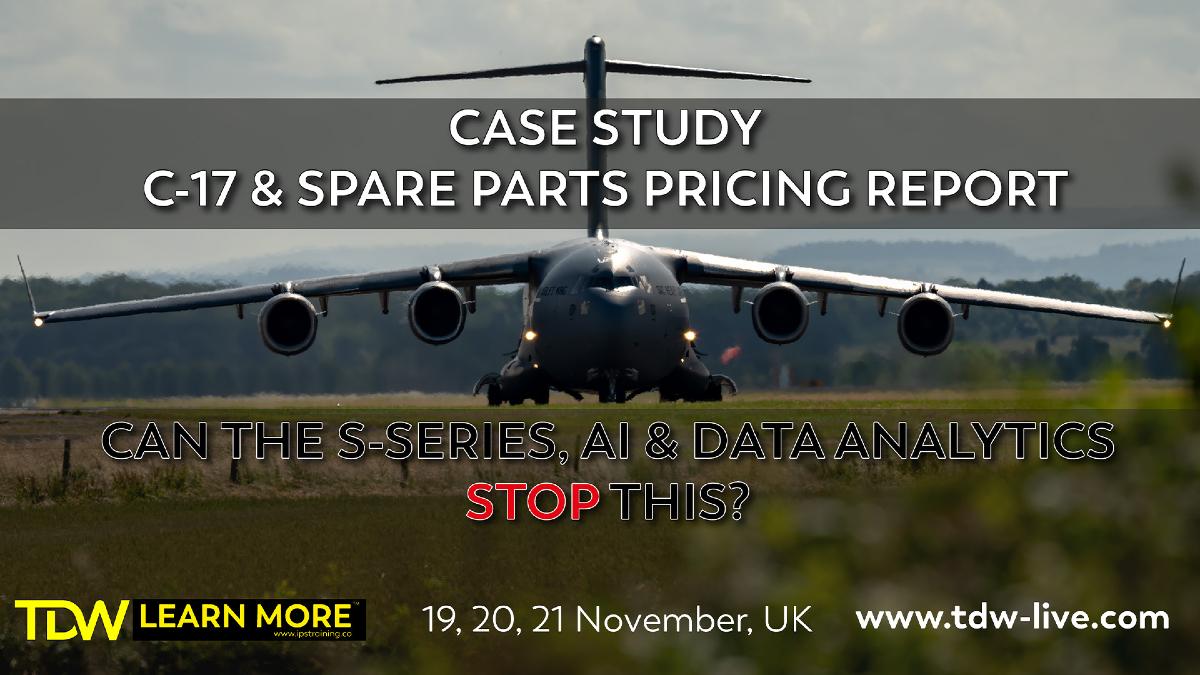TechDataWorld's tweet image. Report Claims US DoD Allegedly Overcharged for C-17 Parts. Could the S-Series, AI, & Data Analytics Have Prevented This? Join us at #TDWLive as we break down how smart data strategies might have stopped these costly mistakes!