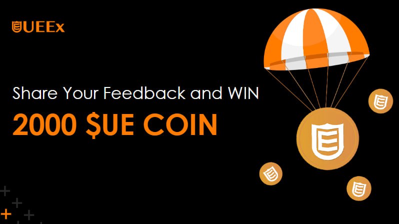 ❤️We'd love to hear your thoughts! What features do you enjoy, and what can we improve? Share your any feedback below and 5 users can win 2000 UE coin!💰
✅ Follow+RT+Like
✅ Drop your UEEx account ID
👉Get UEEx account: ueex.com

#UEEx #TradingExperience #Giveaway