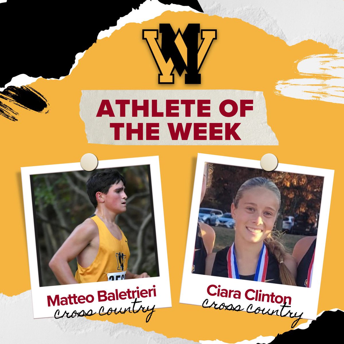 WM Varsity Club (@varsityclubwm) on Twitter photo ๐จ๐จ๐จ๐จ๐จ๐จ๐จ๐จ๐จ๐จ๐จ๐จ๐จ๐จ
AOTW WINNERS
10/21-10/25
<a href="/WestMilfordXC/">West Milford XC</a> Ciara Clinton ๐โโ๏ธ๐ฅ
<a href="/WestMilfordXC/">West Milford XC</a> Matteo Baletrieri ๐
#BeHereBeHerd <a href="/WMAthleticDept/">WMAthletics</a> <a href="/wmhometownpride/">WM Hometown Pride</a> ๐จ๐จ๐จ๐จ๐จ๐จ๐จ๐จ๐จ๐จ๐จ๐จ๐จ๐จ
AOTW WINNERS
10/21-10/25
<a href="/WestMilfordXC/">West Milford XC</a> Ciara Clinton ๐โโ๏ธ๐ฅ
<a href="/WestMilfordXC/">West Milford XC</a> Matteo Baletrieri ๐
#BeHereBeHerd <a href="/WMAthleticDept/">WMAthletics</a> <a href="/wmhometownpride/">WM Hometown Pride</a>