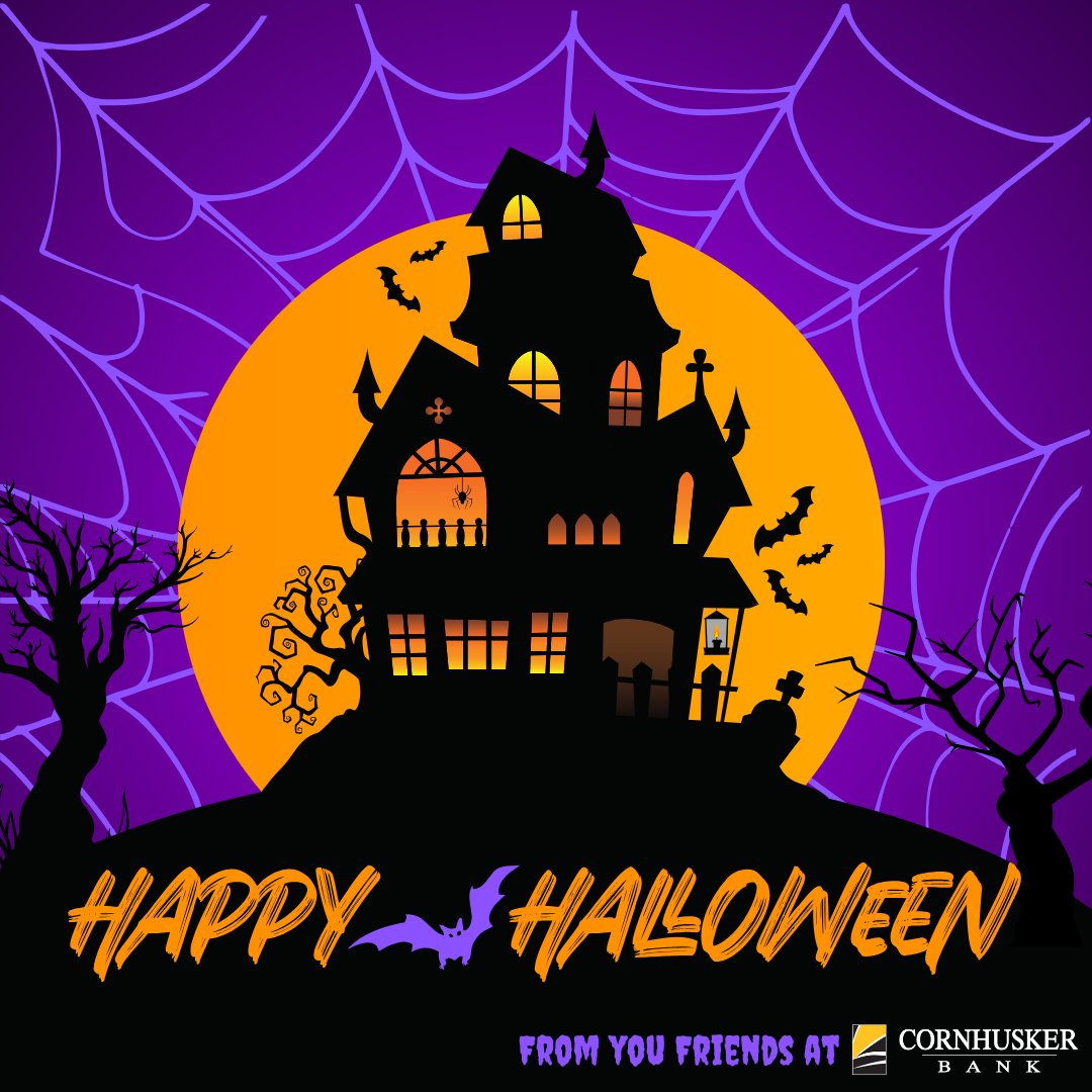 Happy Halloween from your friends at #CornhuskerBank #MortgageTeam! #TrickOrTreat