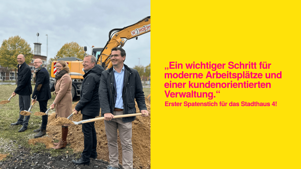 Freie Demokraten Münster (@fdpmuenster) on Twitter photo „Mit dem Stadthaus 4 erhält die Verwaltung ein nachhaltiges und effizientes Gebäude, um die in der ganzen Stadt verstreuten Bürostandorte an einem Ort kundenorientiert zu konzentrieren und für über 1.000 Mitarbeiter moderne Arbeitsplätze zu schaffen" <a href="/joergberens/">Jörg Berens</a> „Mit dem Stadthaus 4 erhält die Verwaltung ein nachhaltiges und effizientes Gebäude, um die in der ganzen Stadt verstreuten Bürostandorte an einem Ort kundenorientiert zu konzentrieren und für über 1.000 Mitarbeiter moderne Arbeitsplätze zu schaffen" <a href="/joergberens/">Jörg Berens</a>