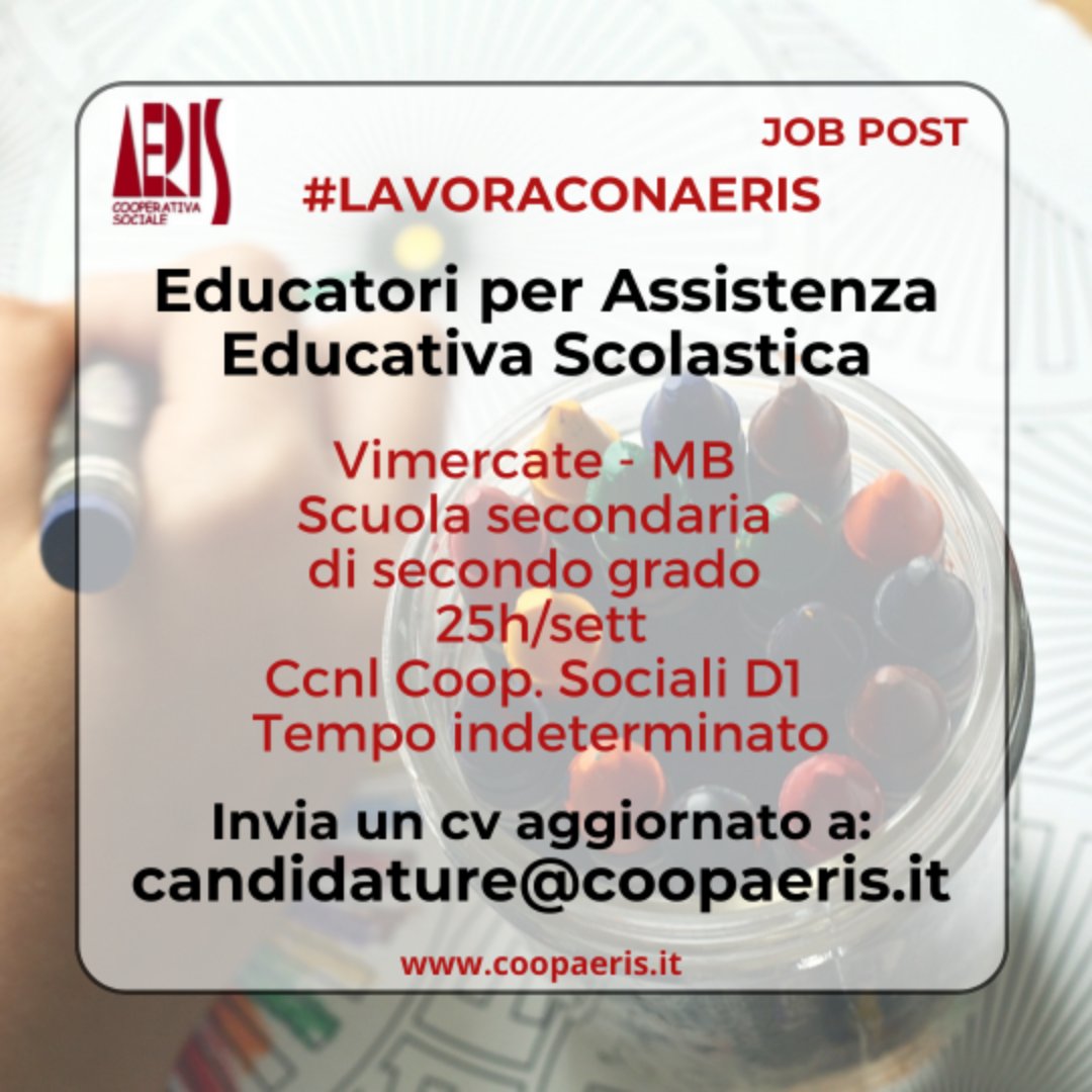 la_aeris's tweet photo. #lavoraconaeris ecco le nuove proposte!
#monza #vimercate #trezzosulladda #brianza https://t.co/68OzfPFd0x