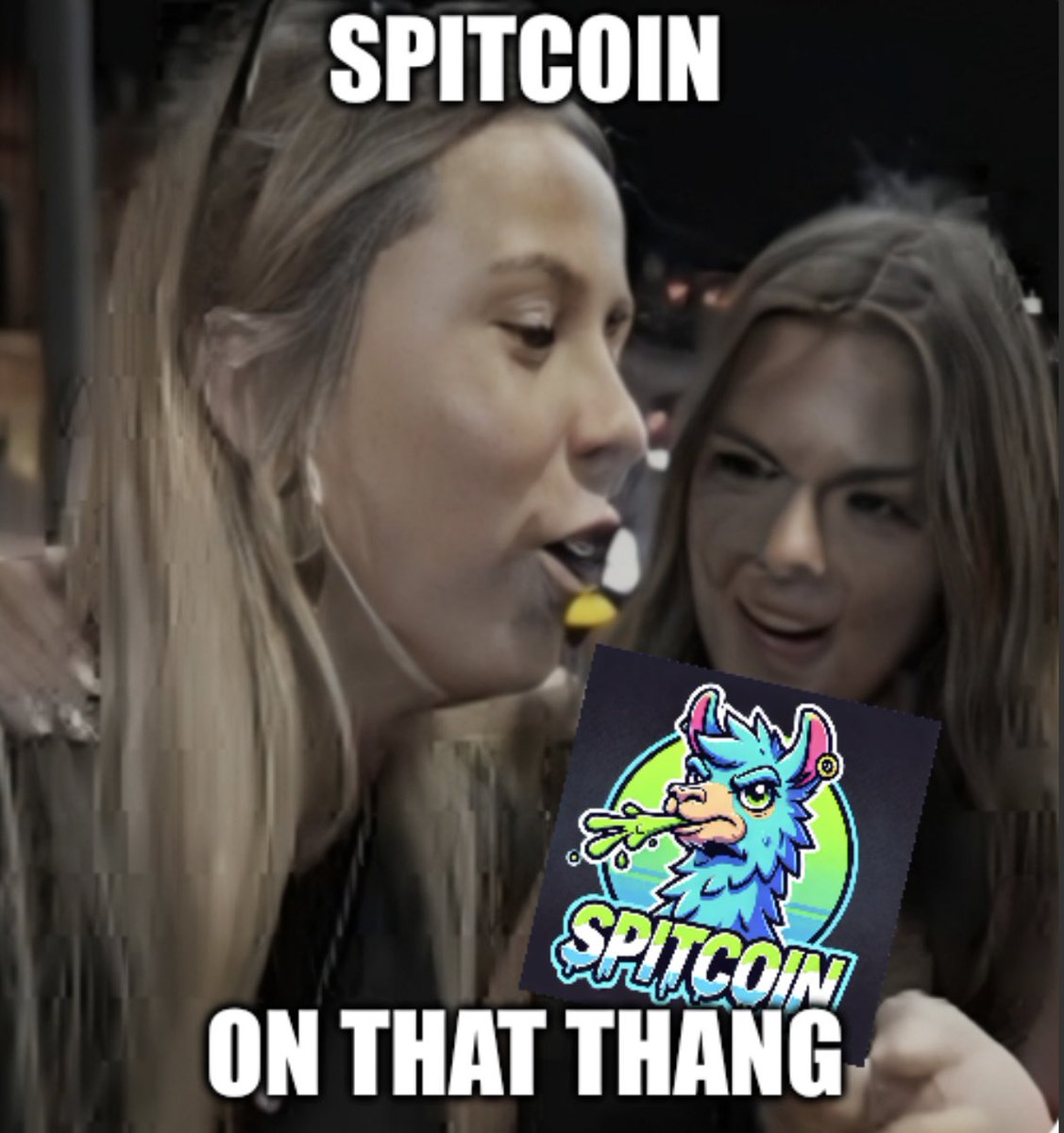 SpitCoin69's tweet photo. Well…it had to happen…

#Crypto #cryptocurrency #Solana #memecoin #SpitOnThatThing #Blockchain #spitcoin https://t.co/szfRDmW0DF