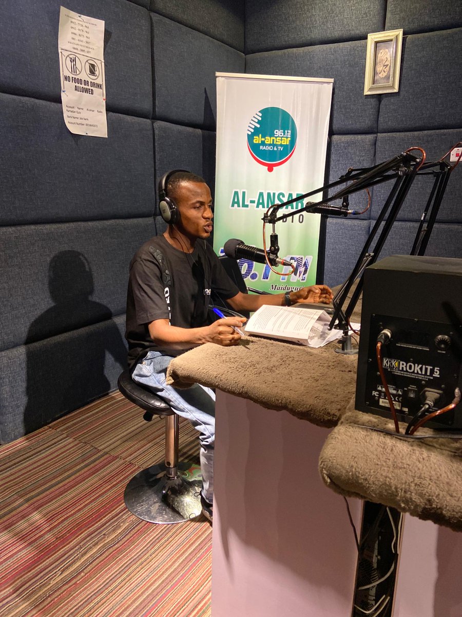 UDEMEAfrica's tweet photo. 🚨 #UDEMEGetInvolvedWeek Radio Appearances are in full swing!
Today, our U-Monitor was on Al-Ansar Radio (@alansarfm961) in Maiduguri State. During the segment, we discussed the importance of civic engagement and how residents can actively participate in governance.
Listeners can expect insights on practical steps they can take to make their voices heard and engage with their representatives. Stay tuned for more!