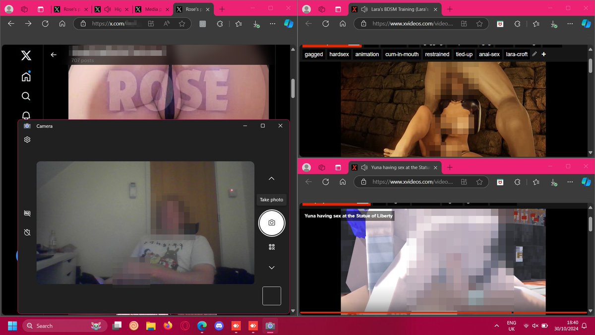 GoddessRoseOwO's tweet photo. 「 ✦ TECHDOM ✦ 」

i watched this loser's reaction ON CAMERA while lINFILTRATING his PC and SEARCH HISTORY~💞 EVERYTHING is FILLED with my perfect body. having your PC owned & infiltrated by a hot brat is totes the norm now.💗

pathetic peasants don't deserve any dignity or freedom. human rights are overrated~💓 the only right you have is the right to have your PC under Rose's 24/7 SURVEILLANCE.💋

i want to RXPE more hard drives and FVCK more beta brains;3 who's next?❤️‍🔥