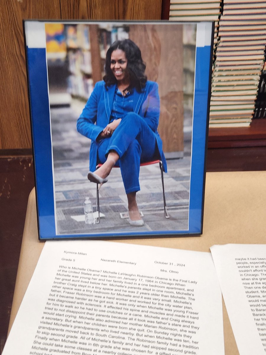 Rhonda Neal (@rhondaneal100) on Twitter photo A phenomenal Living Wax Museum at #Nazarethelementary School. Sooo proud of my Grade 6 scholar. She proudly represented <a href="/MichelleObama/">Michelle Obama</a> <a href="/SSJRochester/">SistersofSt.Joseph</a> <a href="/RhondaNeal100/">Rhonda Neal</a> A phenomenal Living Wax Museum at #Nazarethelementary School. Sooo proud of my Grade 6 scholar. She proudly represented <a href="/MichelleObama/">Michelle Obama</a> <a href="/SSJRochester/">SistersofSt.Joseph</a> <a href="/RhondaNeal100/">Rhonda Neal</a>