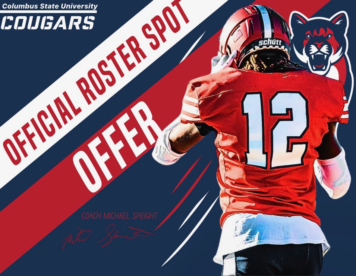 AGTG ✝️ After a great Conversation with
<a href="/ColumbusStateFB/">Columbus State Football</a> I am blessed to receive my 1st offer from Columbus State University <a href="/Truehoopa2/">Coach Adrian Carr Jr</a> <a href="/Coach_Pickett4/">Nafis Pickett</a> 
<a href="/coachFortson35/">Spencer Fortson</a>