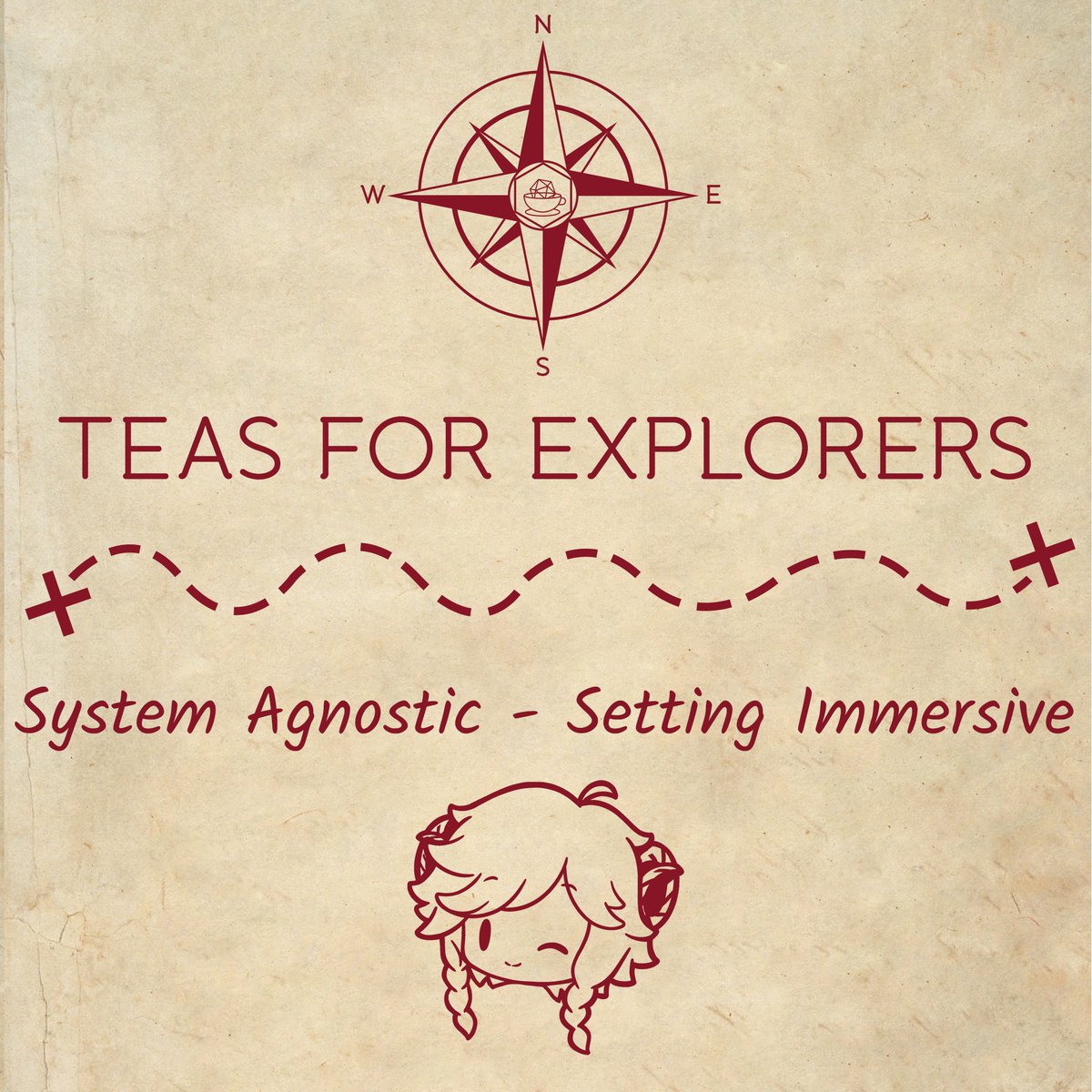 With it being Halloween, I think this is as good a time as any to reveal my worst kept secret!

Behold! My newest blend, and the start of a whole new line of blends: The Coven's Comfort!

To learn more about it, and the new line "Teas for Explorers", take a look in the thread! 🧵