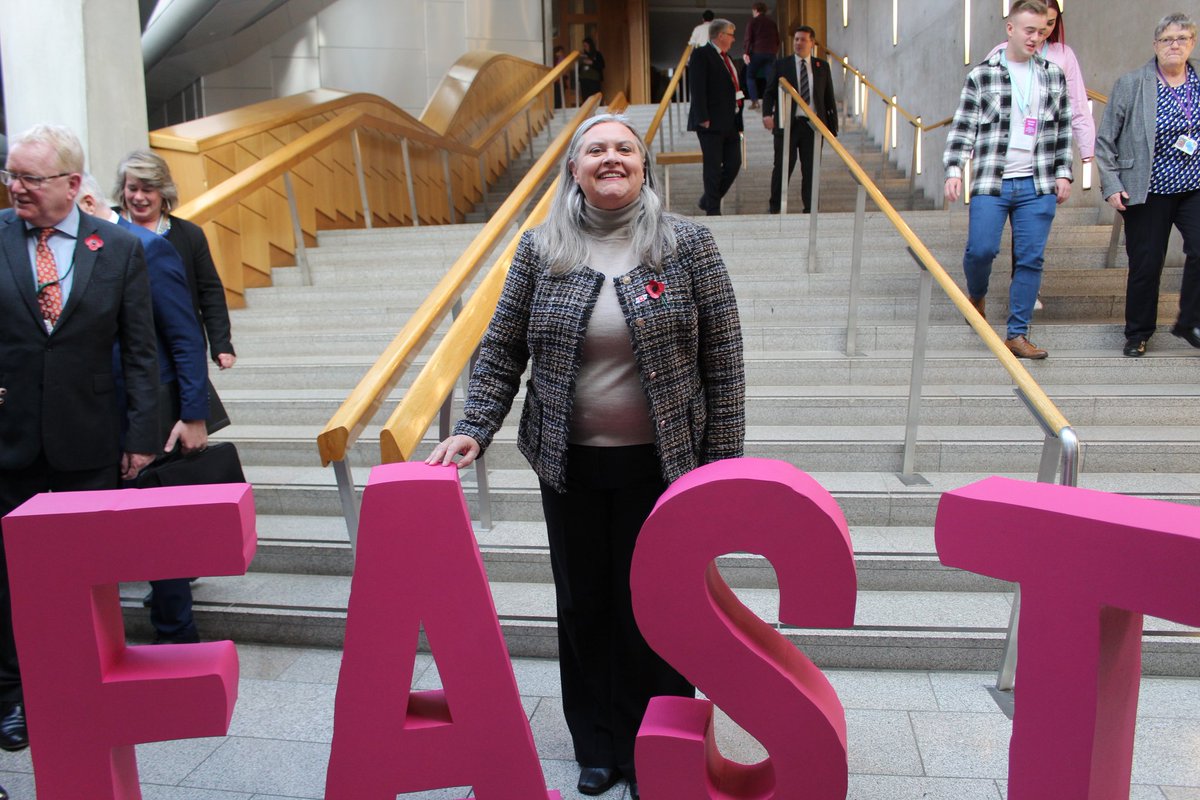Roz McCall MSP (@rozmccall) on Twitter photo ๐ธ Proud to join <a href="/CHSScotland/">Chest Heart & Stroke Scotland | also on bluesky</a> today supporting their #FAST campaign to raise awareness of stroke signs. Learning to spot the signs can make all the difference in saving lives. Spread the word and ensure more people know what to do in an emergency! #StrokeAwareness ๐ธ Proud to join <a href="/CHSScotland/">Chest Heart & Stroke Scotland | also on bluesky</a> today supporting their #FAST campaign to raise awareness of stroke signs. Learning to spot the signs can make all the difference in saving lives. Spread the word and ensure more people know what to do in an emergency! #StrokeAwareness