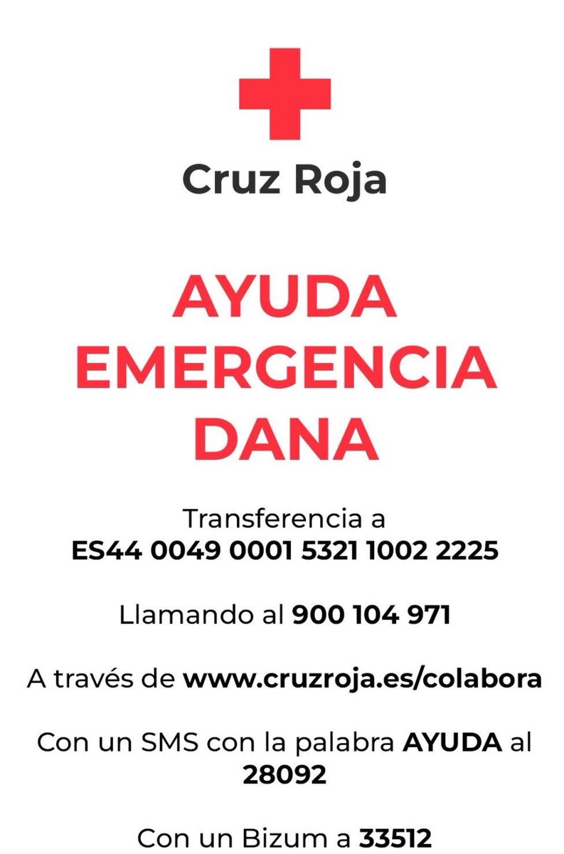 AYUDA EMERGENCIA DANA.
www2.cruzroja.es/colabora