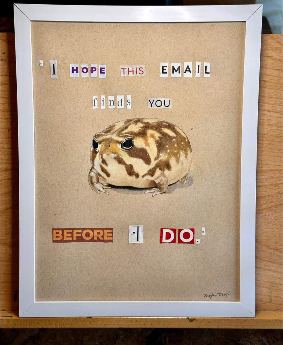 casswhy's tweet photo. I post this and command the little frog to protect you from this curse https://t.co/MOmX9A2Uom