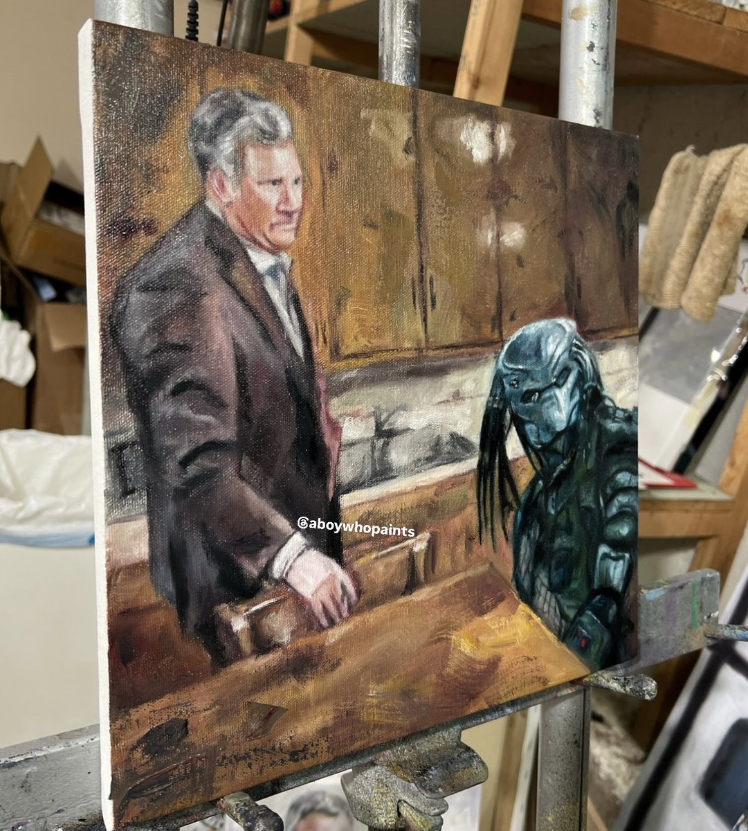 aboywhopaints's tweet image. To Catch Predator

#predator #tocatchapredator #chrishansen #oilpainting #dateline