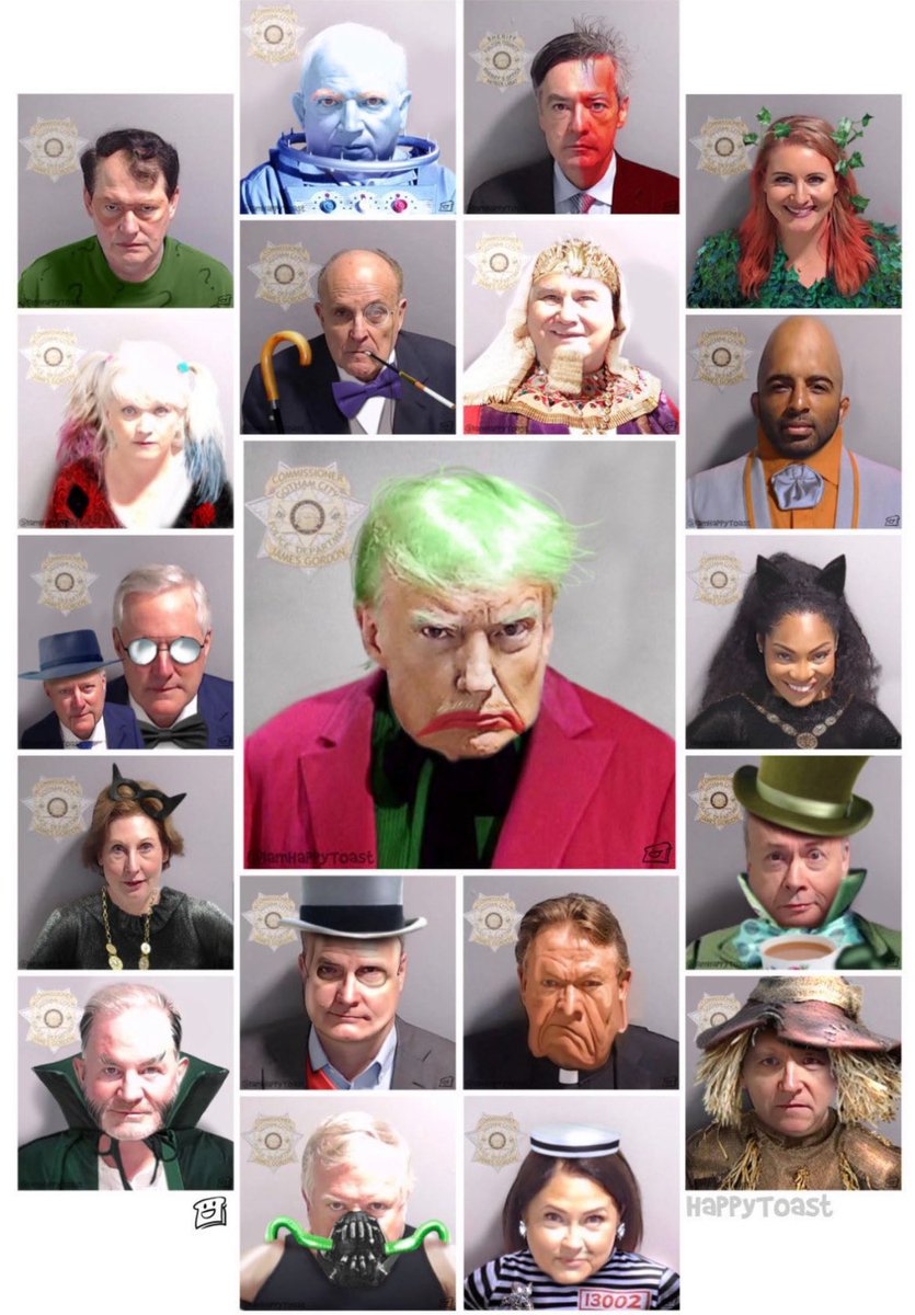 krissymac79's tweet photo. In honor of #Halloween I thought I'd share this oldie but goodie again. The GOP as DC villians! 🤣😂
#DontBooVoteBlue #HarrisWaltz2024 https://t.co/E1f6Vnw9TO