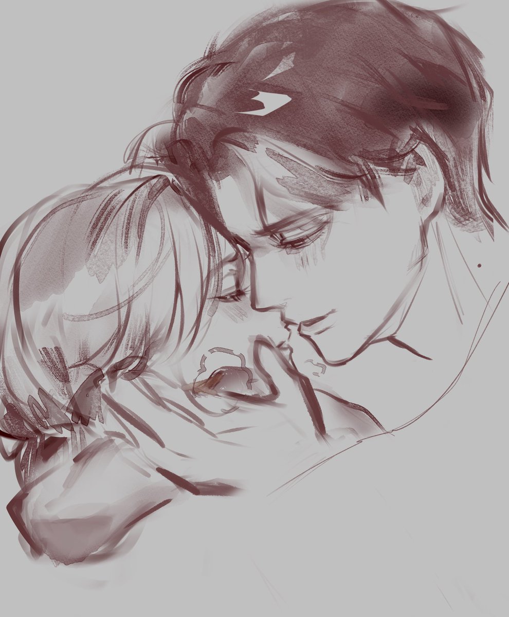 fic0art's tweet photo. Everyone deserves to be treated like this.

Featuring my original characters, Reuel &amp; Ivora🤎

#sketch #occouple #CLIPSTUDIOPAINT #couplesketch https://t.co/aTeKwX9WrO
