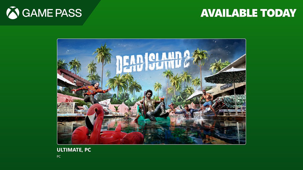 XBOXGamePass's tweet photo. don’t text. we’re living on island time now https://t.co/oOReaIOOrI