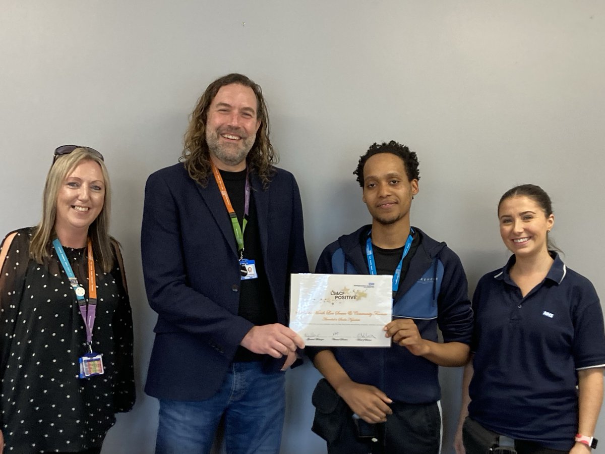 NottsHcLSCF's tweet photo. Congratulations to Simba on winning July's inpatient Positive⭐️
His supportive, caring personality and positive role modelling has been recognised by peers who commented that he always makes time for patients and ensures they feel heard!
Well done Simba!😄 https://t.co/ovwUl35Twy
