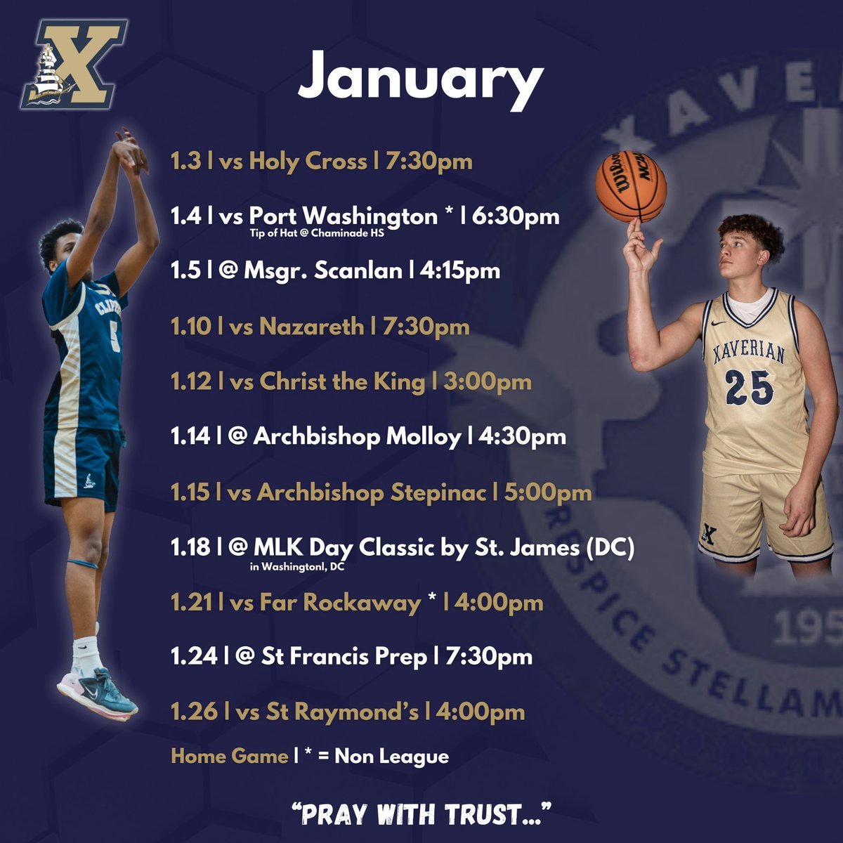 XaverianBB's tweet photo. 💫⚔️💫 2024-2025 Clippers 🏀 https://t.co/d6dbc6ONGW