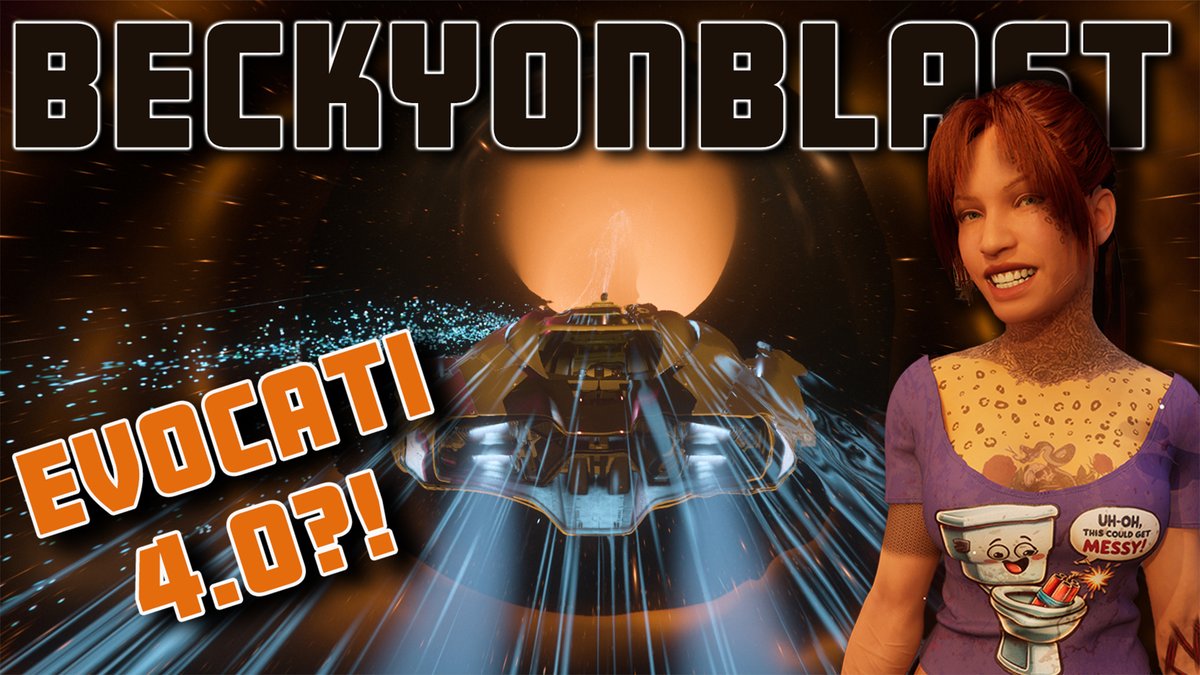 BeckyOnBlast's tweet photo. Evocati 4.0 in #StarCitizen?! Becky goes wild! BoB's latest #YouTube video is live!
https://t.co/2m7JADvtk7 https://t.co/hOowKEitWU